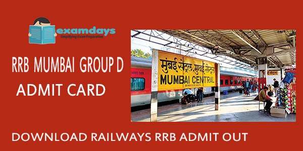 Download RRB Mumbai Group D Admit Card
