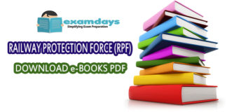 RPF SI Constable books Download PDF