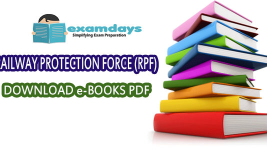 RPF SI Constable books Download PDF
