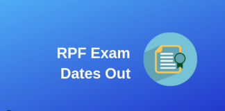 RPF Constable Exam Schedule RPF Exam Date