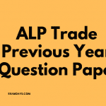 ALP Trade Previous Question Paper