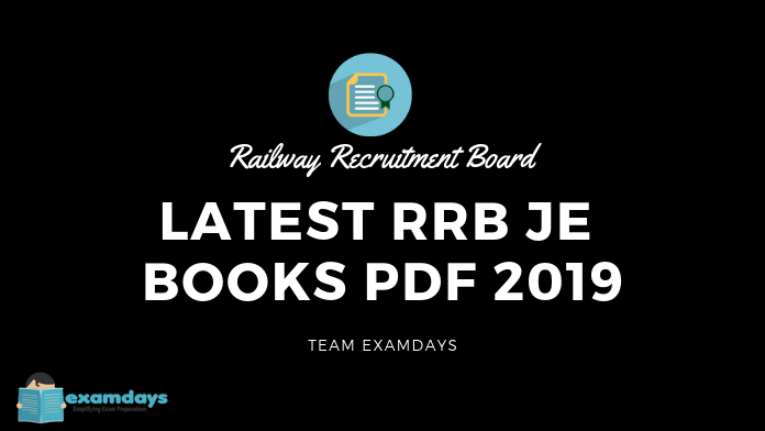 Latest RRB JE Books Pdf 2019