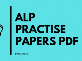 RRB ALP Practice Papers PDF