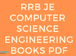 rrb je computer science engineering book