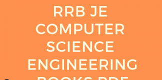 rrb je computer science engineering book
