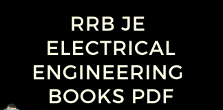 rrb je electrical engineering book
