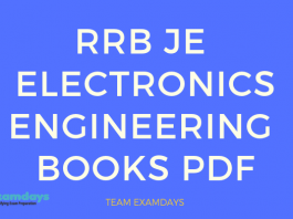 rrb je electronics engineering book