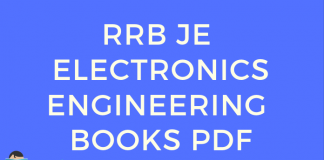 rrb je electronics engineering book