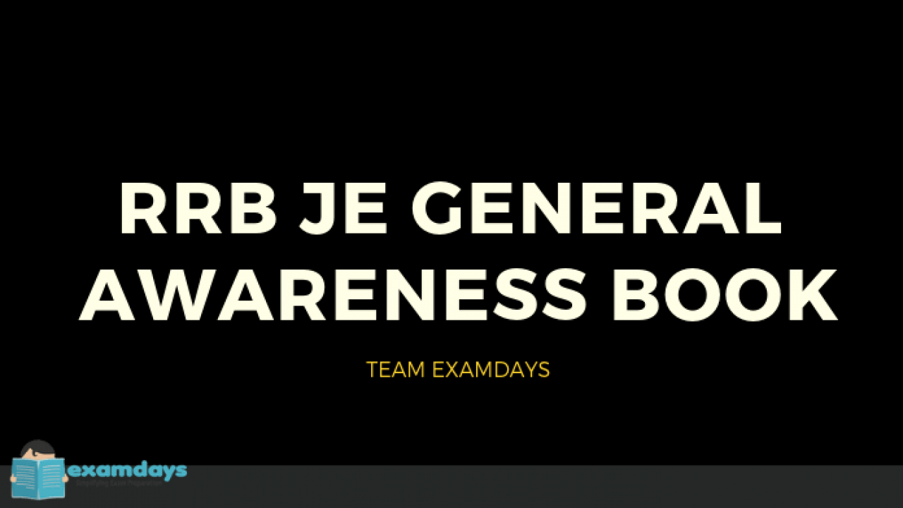 rrb je exam general awareness questions