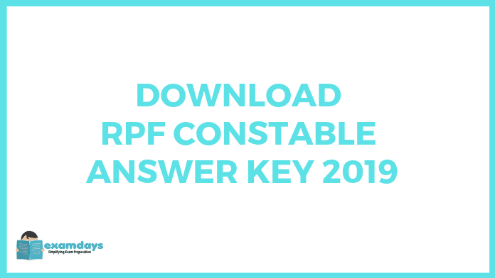 rpf constable answer key