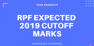 rpf expected cutoff marks
