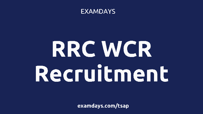 rrc wcr recruitment