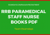 rrb staff nurse books pdf