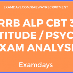 rrb alp aptitude psycho test