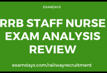 rrb staff nurse paper