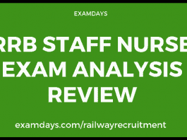 rrb staff nurse paper