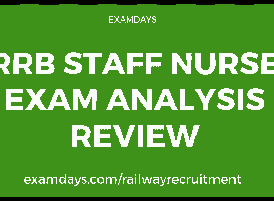 rrb staff nurse paper