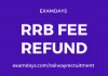rrb fee refund