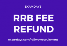 rrb fee refund