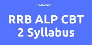 rrb alp cbt 2 part b syllabus