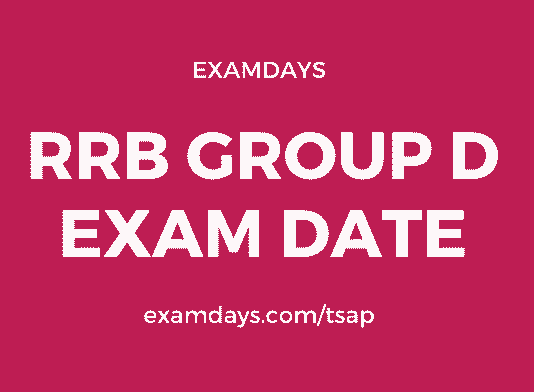 rrb group d exam date