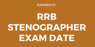 rrb stenographer exam date