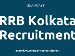 rrb kolkata recruitment