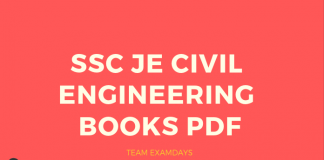 ssc je civil engineering book