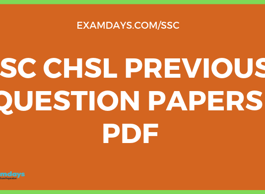 ssc chsl previous papers pdf