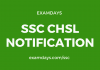 ssc chsl notification