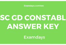 ssc gd constable answer key