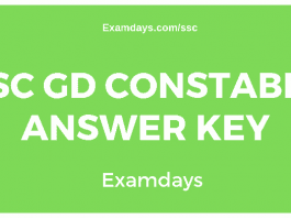 ssc gd constable answer key