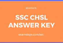 ssc chsl answer key