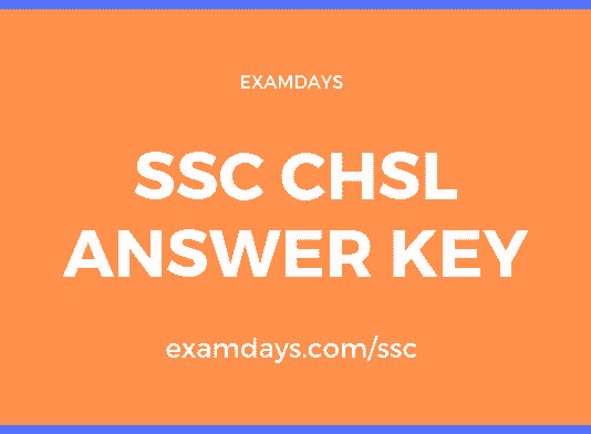 ssc chsl answer key