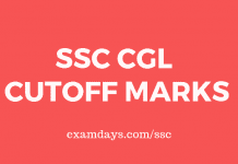 ssc cgl cut off marks