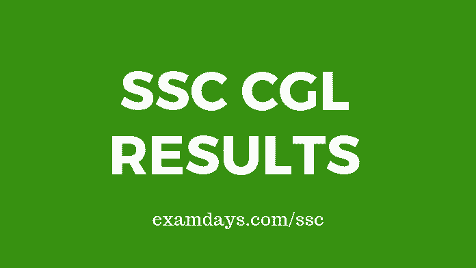 ssc cgl result