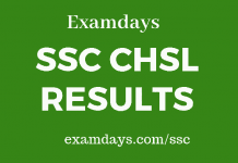 ssc chsl result