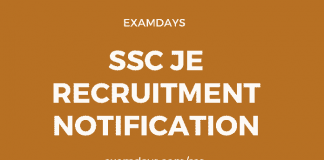 ssc je recruitment