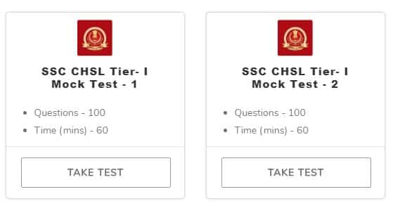 ssc chsl free tests
