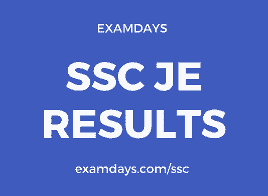 ssc je results