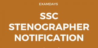 ssc stenographer notification