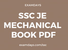 ssc je mechanical book pdf