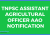 TNPSC Assistant Agricultural Officer AAO Notification