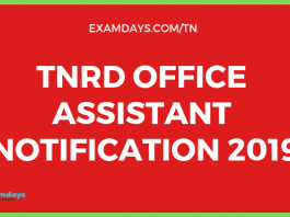 TNRD Office Assistant Notification 2019