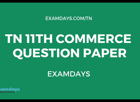 tn 11 commerce question paper