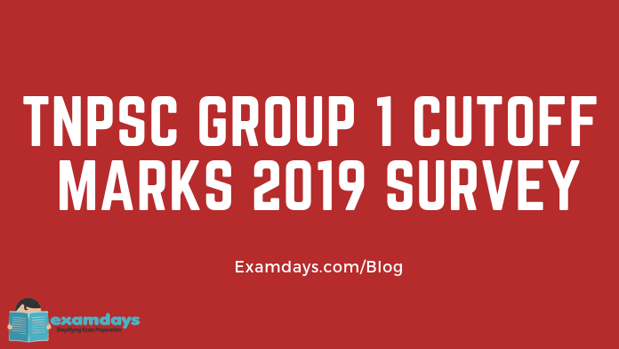tnpsc group 1 cutoff marks survey