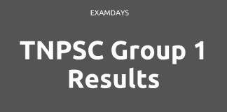 tnpsc group 1 result