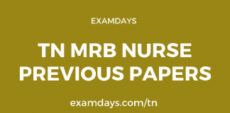 tn mrb nurse previous papers