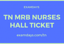 tn mrb nurses hall ticket