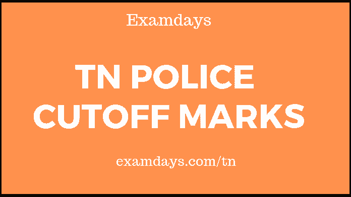 tn police cutoff marks